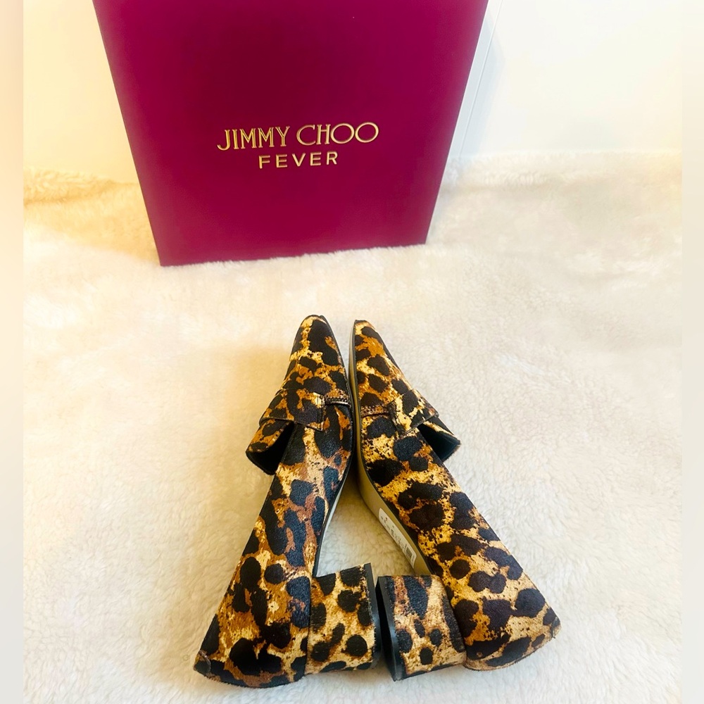Next Signature slip on Leopard Print Leather Shoes - Picture 12 of 16